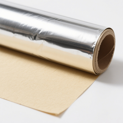 8011 Aluminum foil laminated kraft paper for packaging moisture-proof heat-insulating and tear-resistant suitable for food packaging