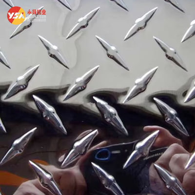 0.25mm 0.35mm Aluminum Diamond Plate Sheet T351 T851 Stucco Embossed Aluminum Sheet