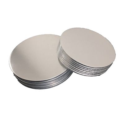 Small Size Aluminum Circle Disc 3003 H24 Circle Aluminum Pans Custom Diameter High Flatness Burr Free Edge Food Grade