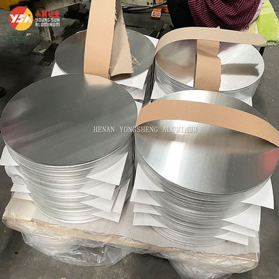 1 1.5 1.75 2 1.2 2.5mm Aluminum Circle Plate Round 1060 O Disc Custom Size High Flatness Burr Free Edge Food Grade