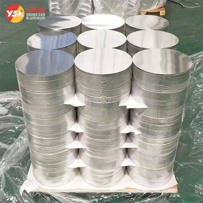 컬러 코팅 PE PVDF 알루미늄 서클 디스크 원형 맞춤형 크기 고평탄도 버(Burr) 없는 모서리 식품 등급