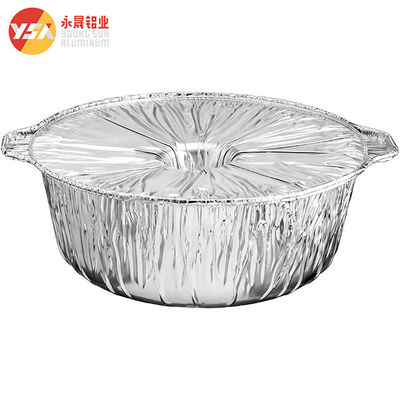ODM 일회용 알루미늄 포일 냄비 알루미늄 포일 뚜?? 255*91mm 2200ml 75oz