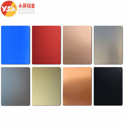 5052 안오디제 알루미늄 엽 2mm 3mm 4mm 검은 파란색 붉은 장미 금판