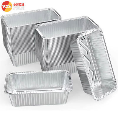 제6A 재활용 가능한 알루미늄 엽지 미니 떡통 670ml 일회용 알루미늄 엽지 접시 플라스틱 뚜?? 이 있는 알루미늄 엽지 음식 용기