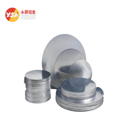 논스틱 1050 3003 5052 알루미늄 원형 서클 조리기구 주방용품 맞춤형 크기 고평탄도 버 없는 모서리 식품 등급