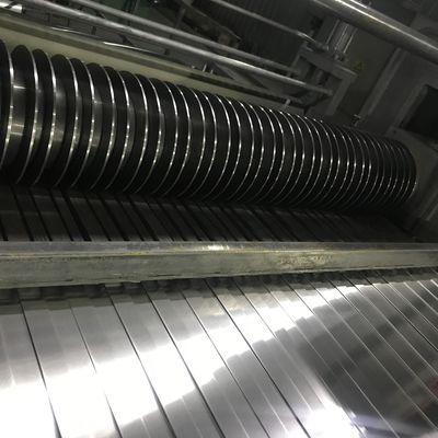 25mm 폭 0.4mm 두께 1050 얇은 알루미늄 스트립 파이프 고인장 슬릿
