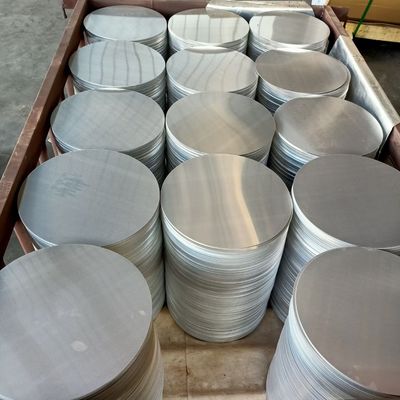 Deep Drawing 0.5mm To 6.0mm Round Aluminium Circle Plate For Cookwares