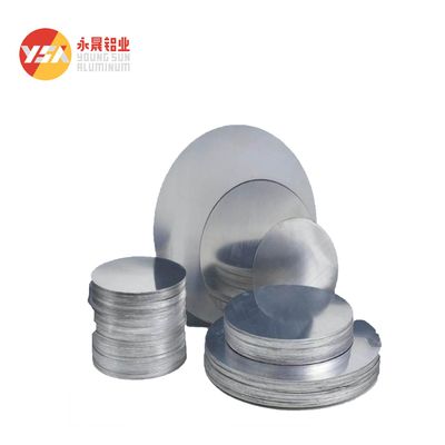Non Stick Pot Pan 6.0mm Anodized Aluminum Discs Kitchen Custom Size High Flatness Burr Free Edge Food Grade