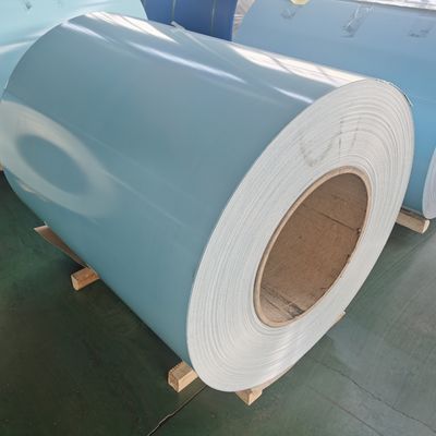 3003 H14 H22 엠보싱된 색 코팅 알미늄 코일 장식적 거터