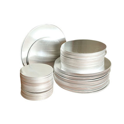 지름 50-240mm 알루미늄 원 2-6mm 1050 1060 3003 5052 높은 평면성 톱니없는 가장자리 사용자 지정 크기 식품 등급