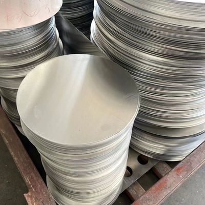 Small Size Aluminum Circle Disc 3003 H24 Circle Aluminum Pans Custom Diameter High Flatness Burr Free Edge Food Grade