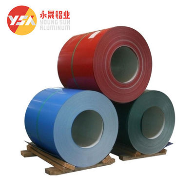 PE PVDF 그림 6.0 밀리미터 색깔 알루미늄 박판 반대 알칼리 색깔 코팅 알미늄 코일
