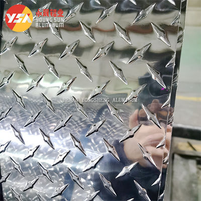 Embossed Diamond Aluminum Plate 5754 5052 Aluminum Checkered Plate 1050 3003 Embossed Aluminum Coil