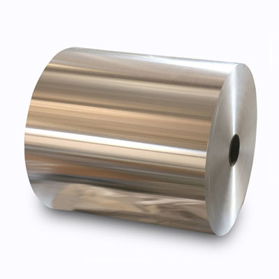실버 알루미늄 엽지 롤 0.006-0.02mm 두께 맞춤형 너비 코일